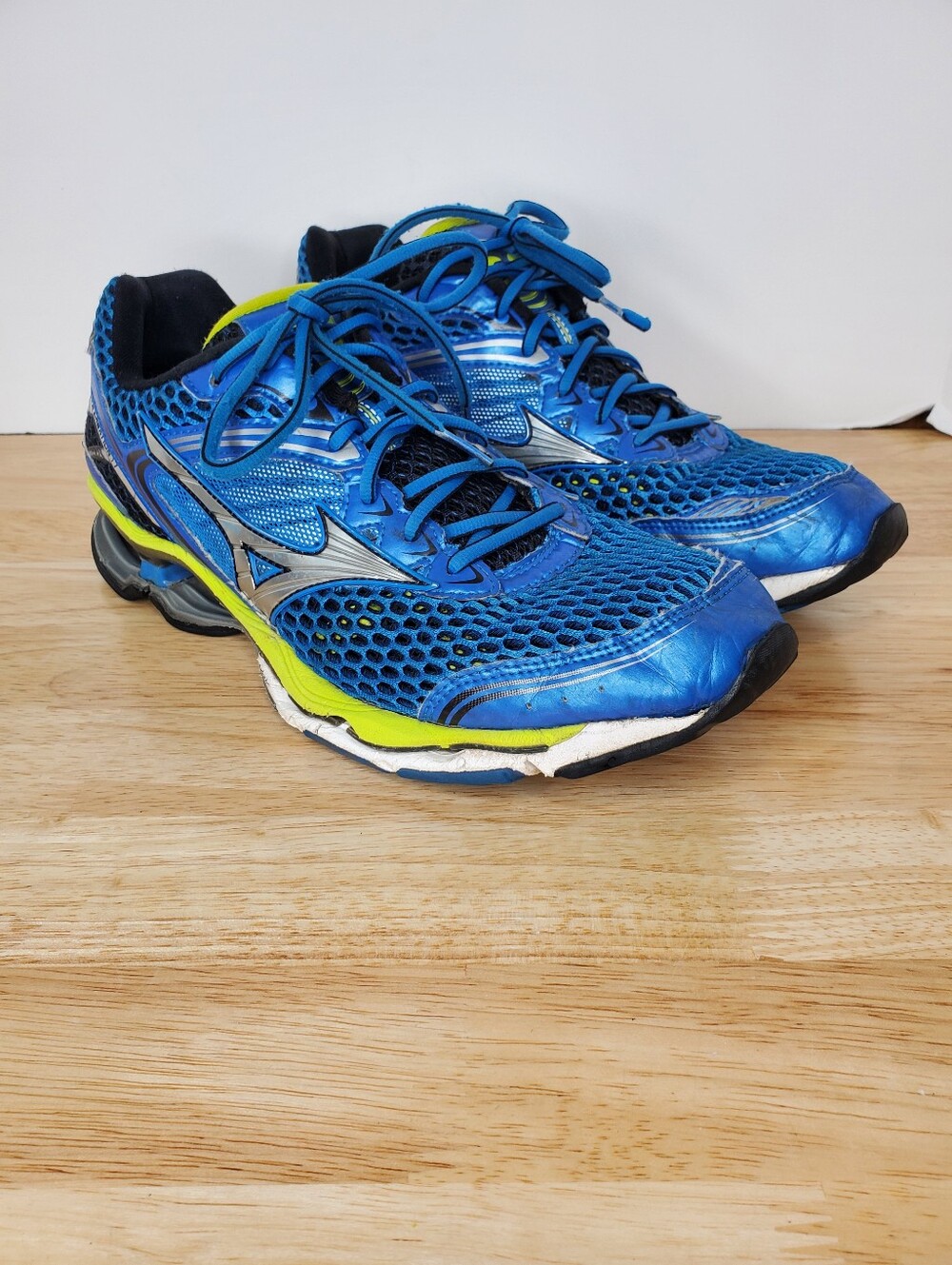 Mizuno Wave Creation 17 Running Shoes Mens Size 11 Blue Sneakers